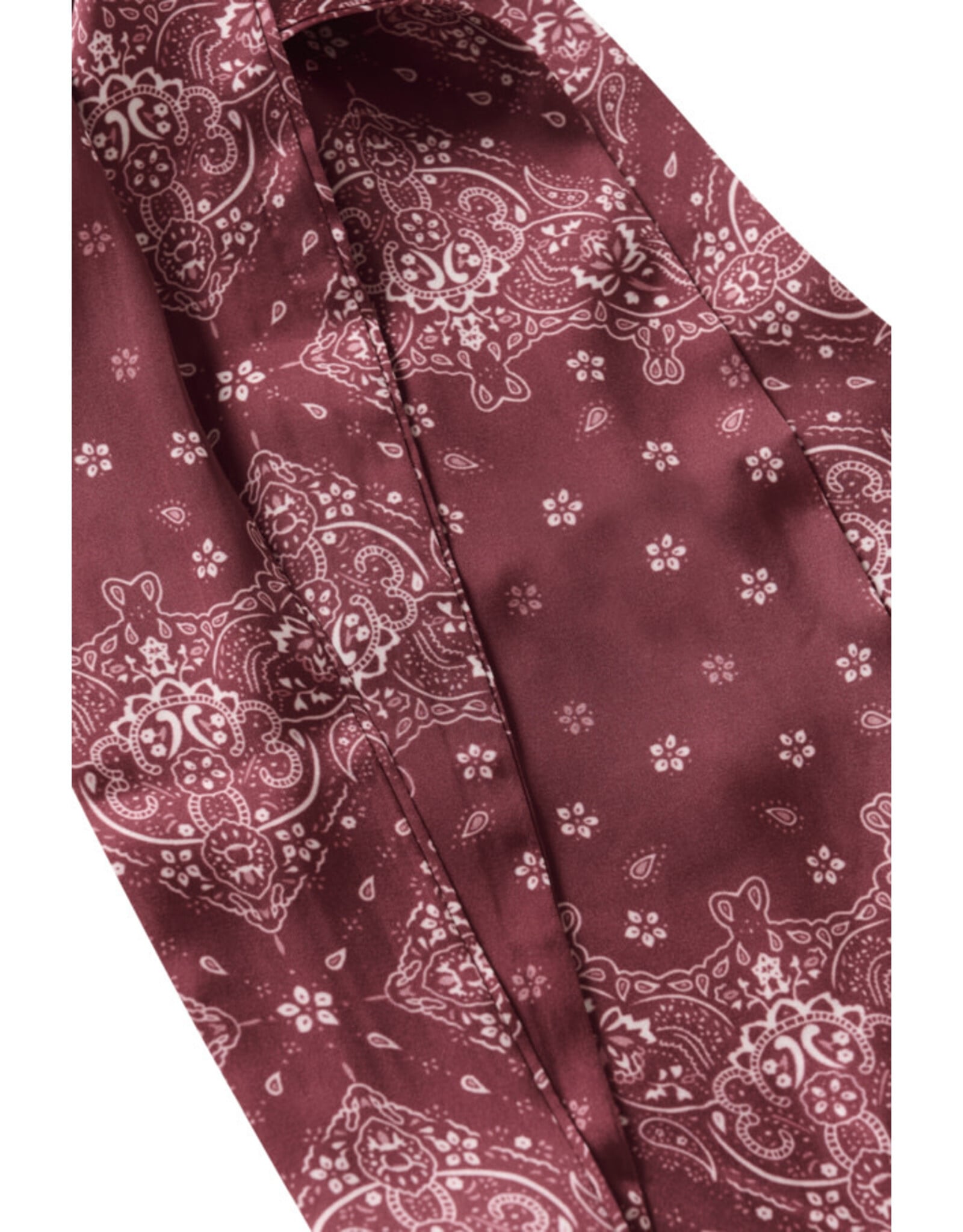Cream Cream - Tie Scarf (Cabernet Paisley)