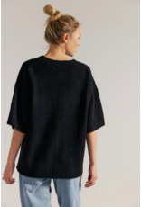 Free people Free People -  Margot SoftSpun Sweater Tee (Black)