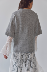 Free people Free People -  Margot SoftSpun Sweater Tee (Heather Grey)
