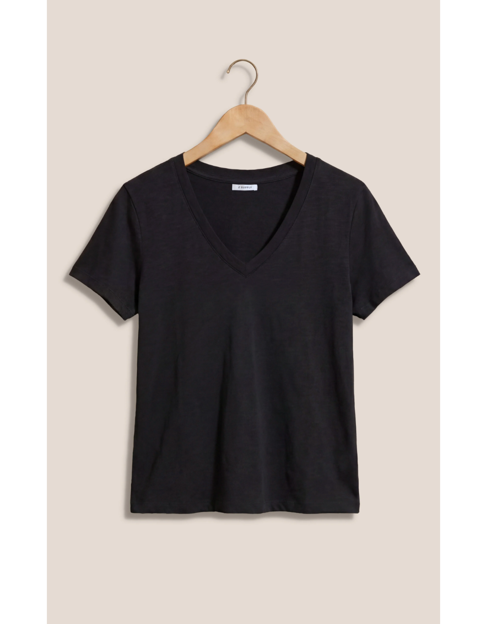 Z Supply Z Supply - Nomad V Neck Tee (Black)