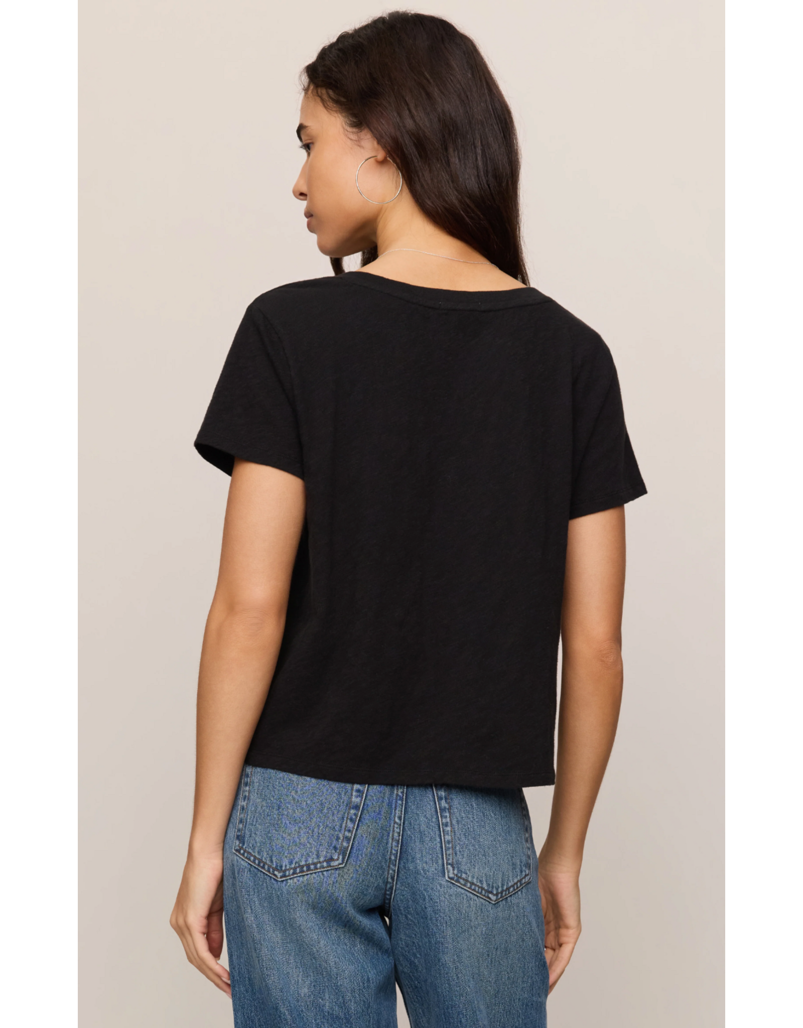 Z Supply Z Supply - Nomad V Neck Tee (Black)