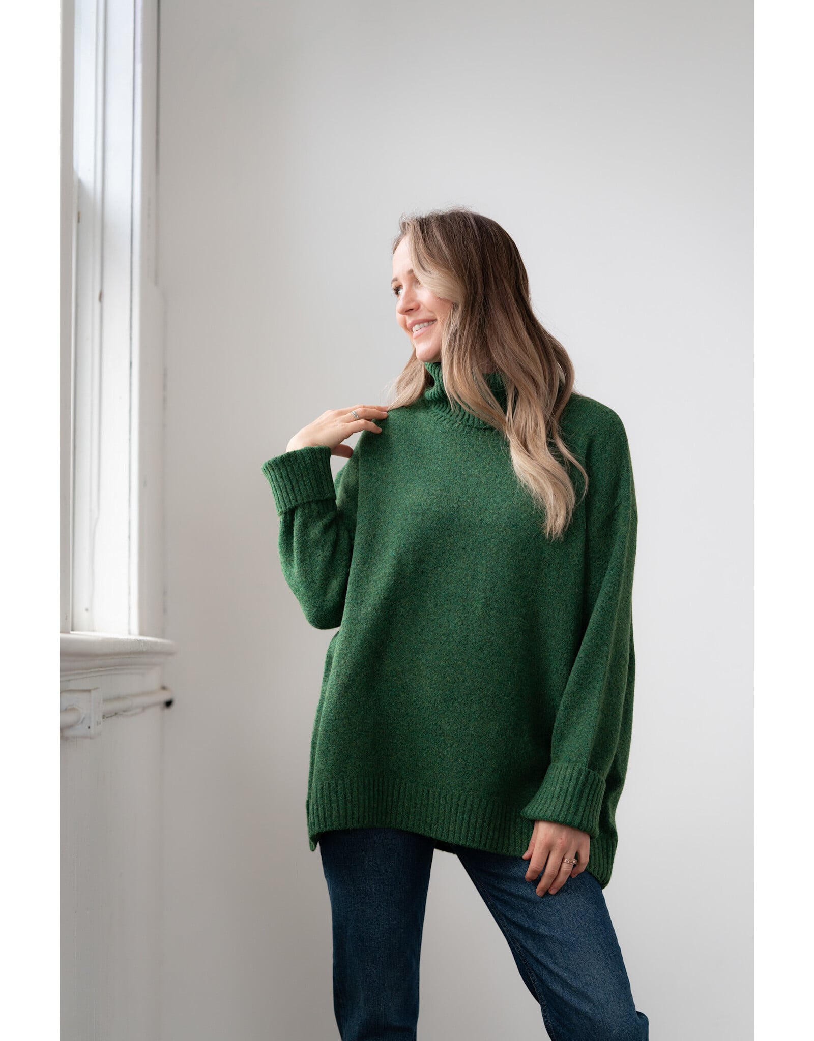 Echo Verde Echo Verde - The Dog Walker Sweater (Forest)