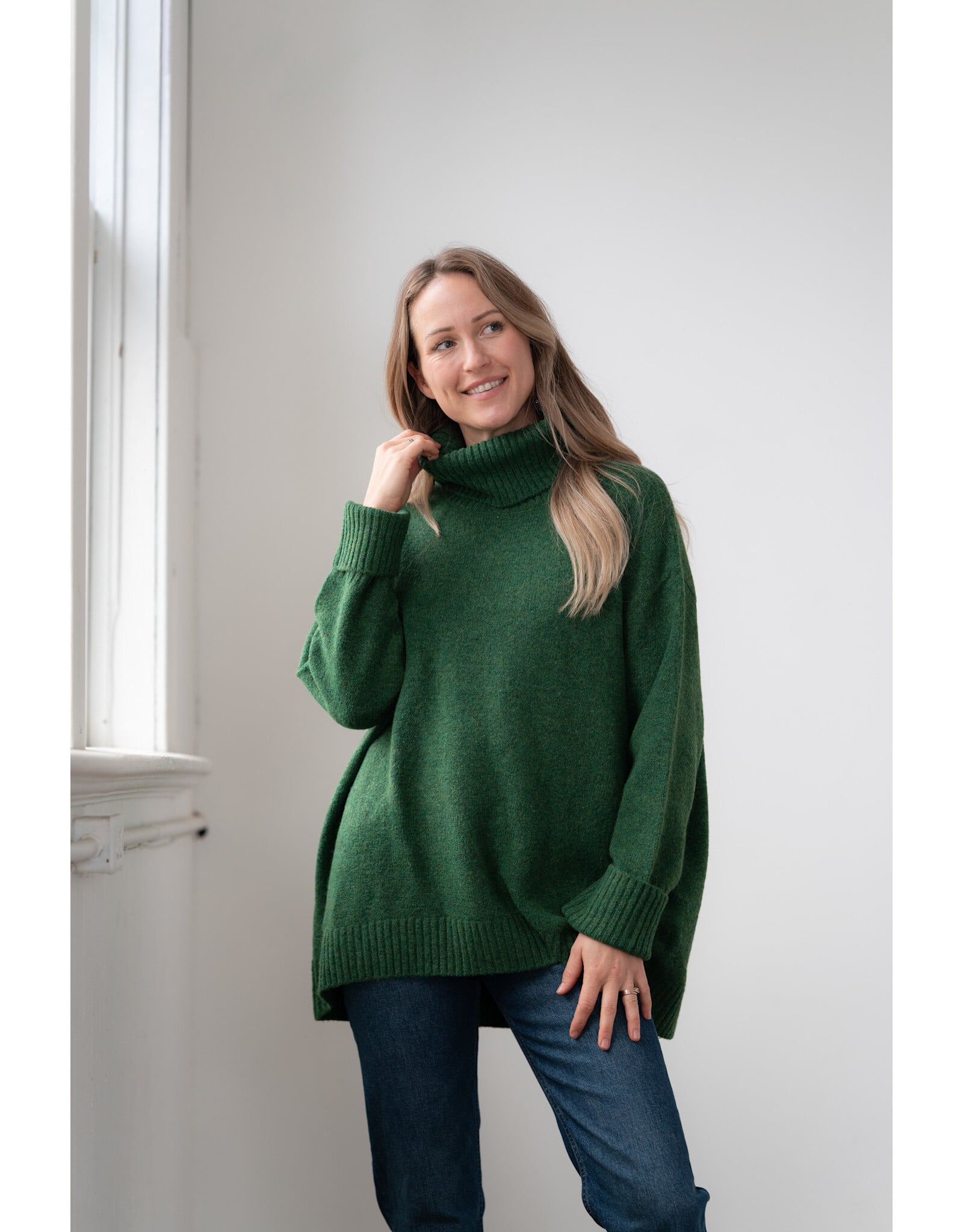 Echo Verde Echo Verde - The Dog Walker Sweater (Forest)
