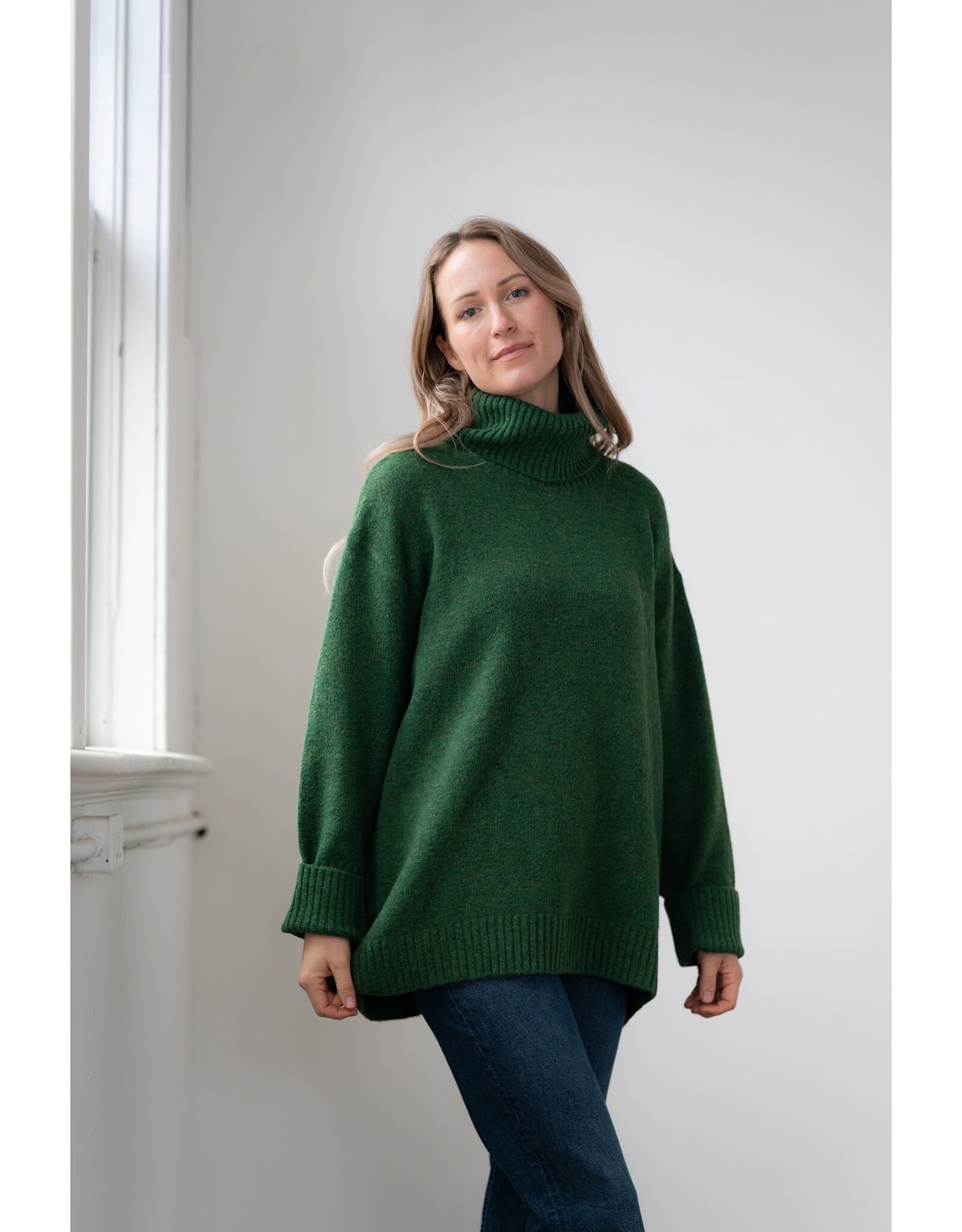 Echo Verde Echo Verde - The Dog Walker Sweater (Forest)