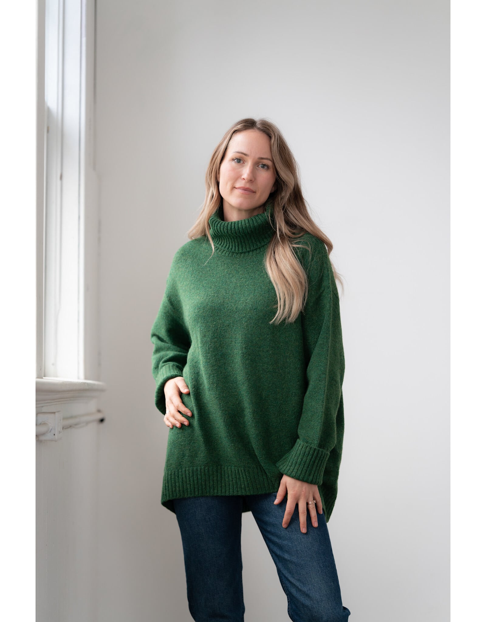 Echo Verde Echo Verde - The Dog Walker Sweater (Forest)