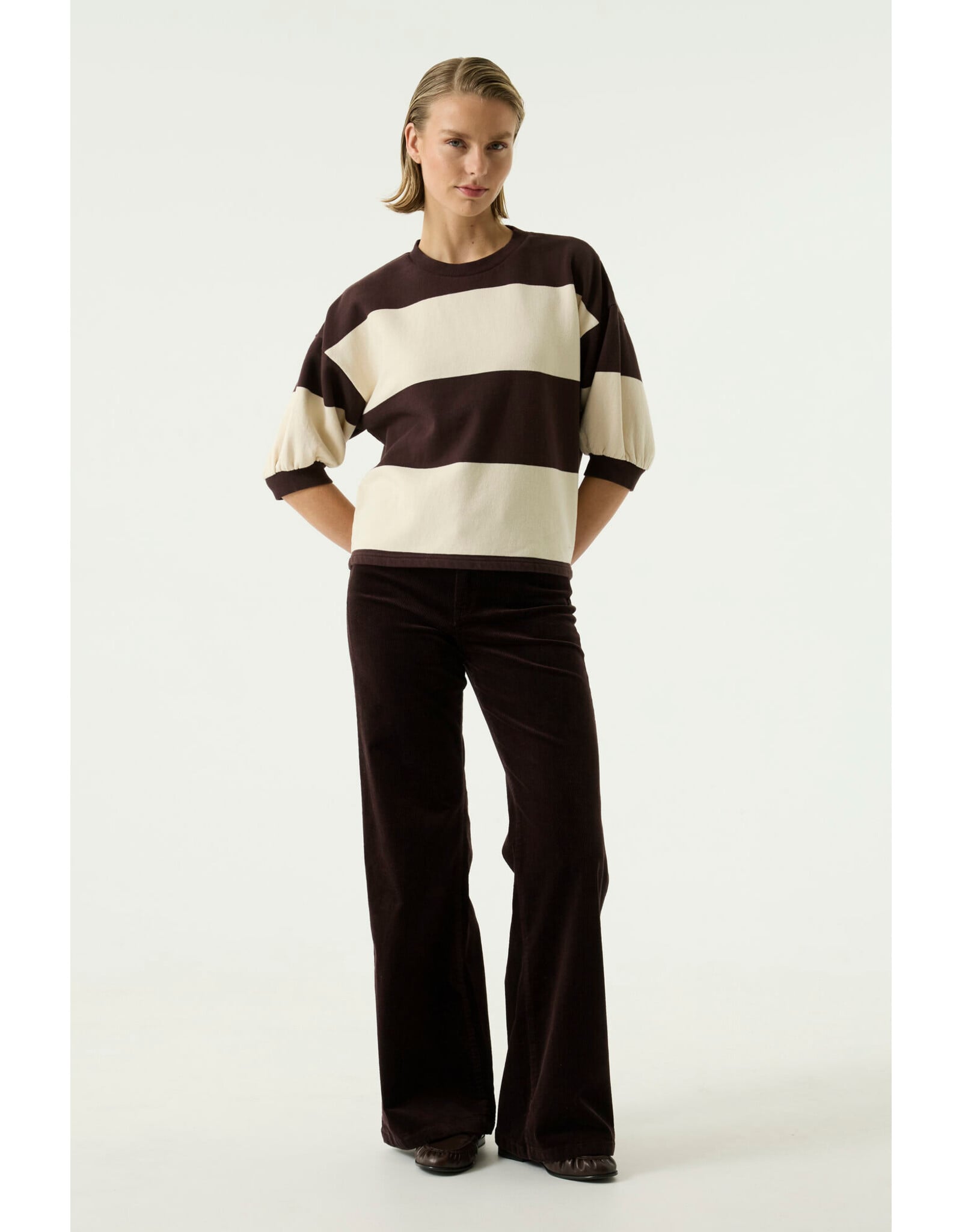 Garcia Garcia - Celia 249 Wide Leg Cord (Hazel Bloom)