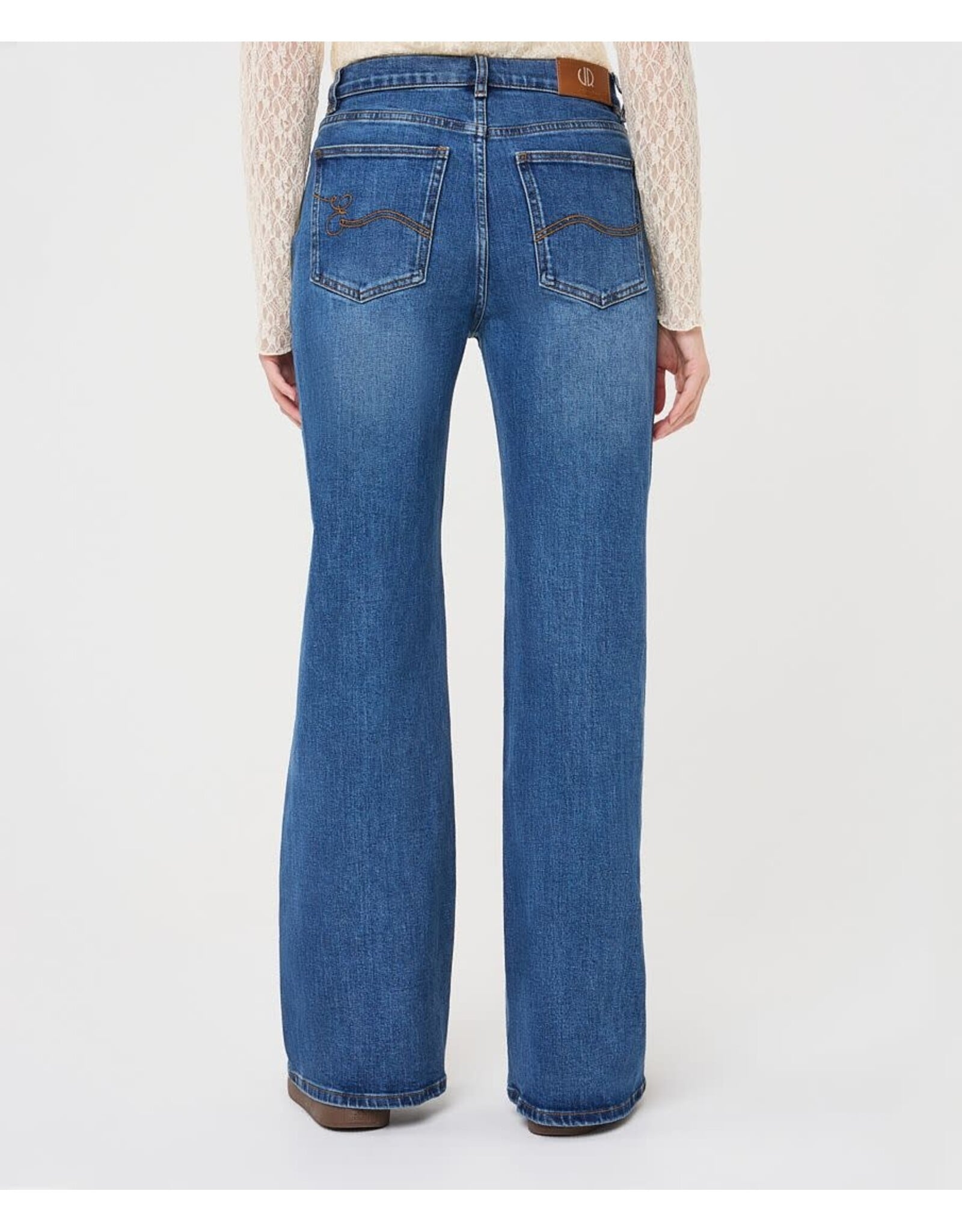 EsQualo EsQualo - Wide Leg Jeans (Denim Blue)