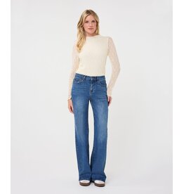 EsQualo EsQualo - Wide Leg Jeans (Denim Blue)