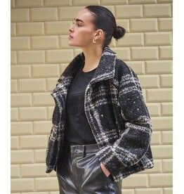 EsQualo EsQualo - Checkered Jacket (Black)
