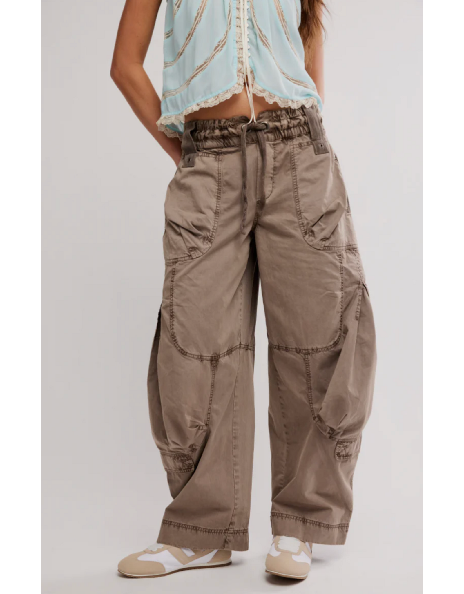 Free people Free People - Free People Onset Parachute Pant (Dusted Cocoa)