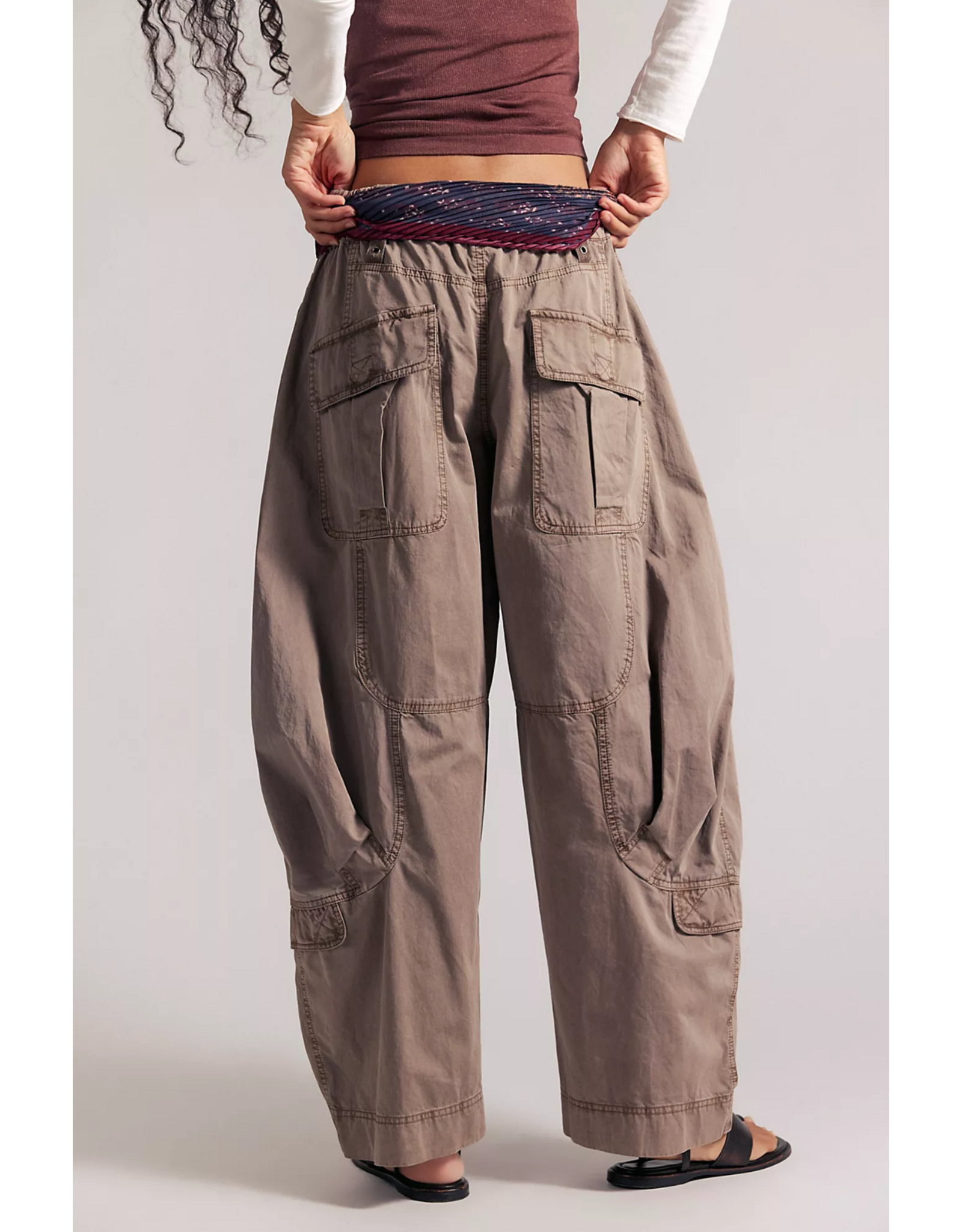 Free people Free People - Free People Onset Parachute Pant (Dusted Cocoa)