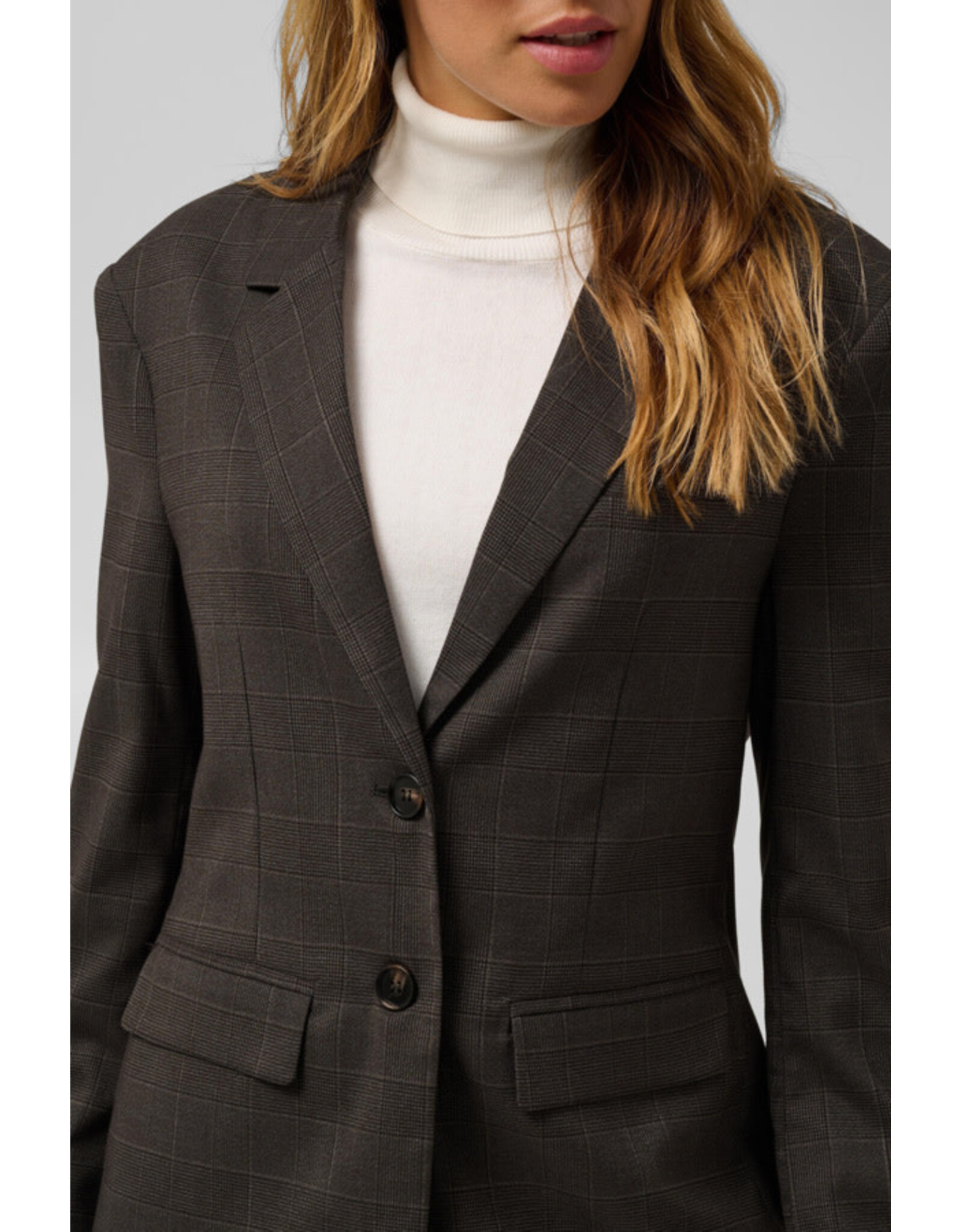 Kaffe Kaffe - Lenora Blazer (Dark Grey Check)