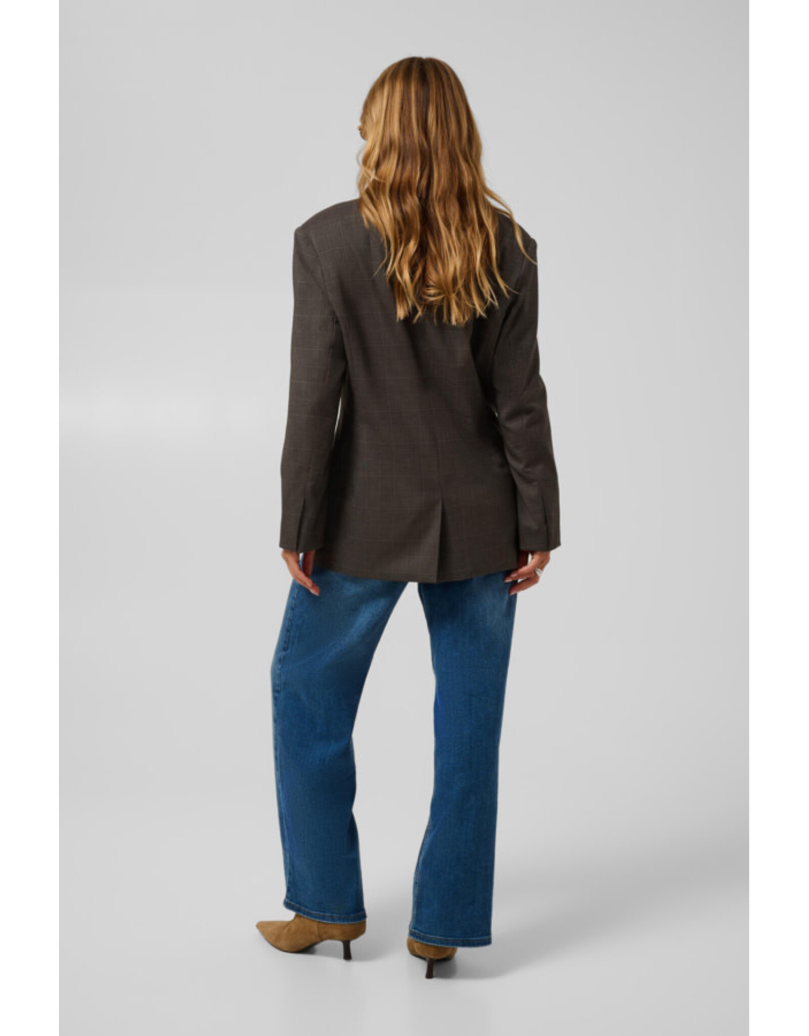 Kaffe Kaffe - Lenora Blazer (Dark Grey Check)