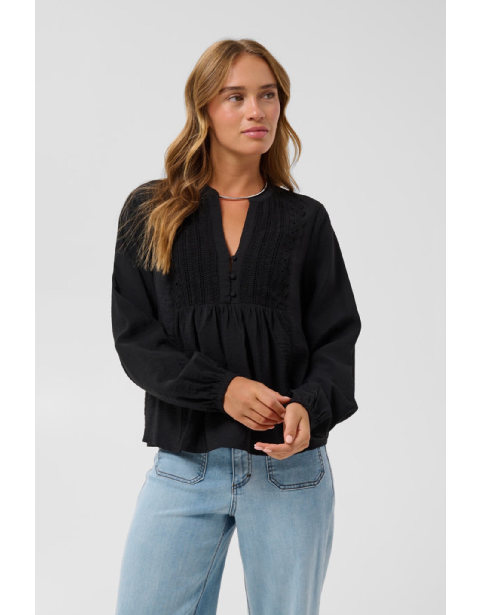 Kaffe Kaffe - Galina Blouse (Black Deep)