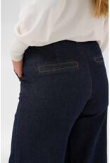 Kaffe Kaffe - Hally Wide Leg Jeans (Dark Blue)