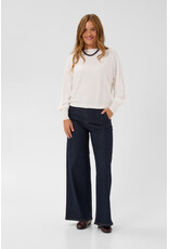Kaffe Kaffe - Hally Wide Leg Jeans (Dark Blue)
