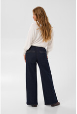 Kaffe Kaffe - Hally Wide Leg Jeans (Dark Blue)
