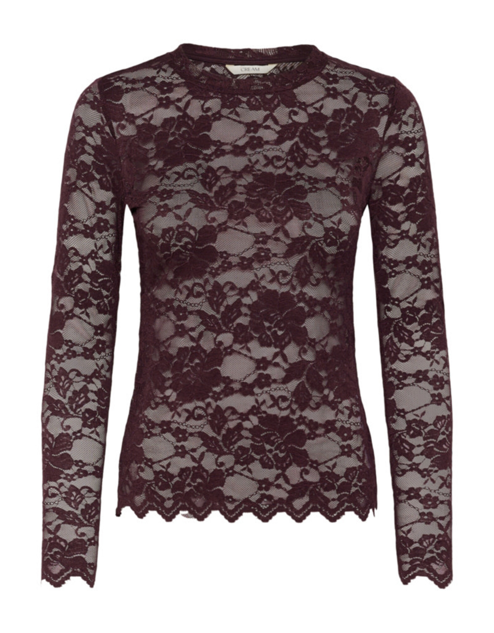 Cream Cream - Pitia Lace Top (Fudge)