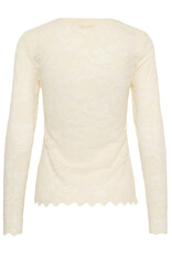 Cream Cream - Pitia Lace Top (Oatmeal)