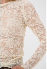 Cream Cream - Pitia Lace Top (Oatmeal)