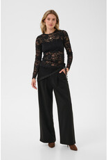 Cream Cream - Pitia Lace Top (Pitch Black)