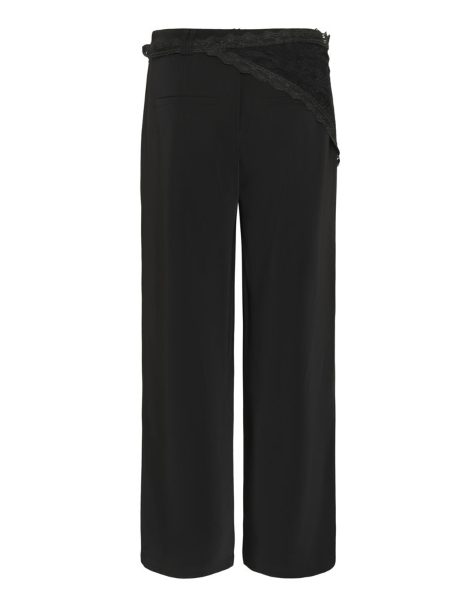 Cream Cream - Bine Lace Belt Pant (Pitch Black)