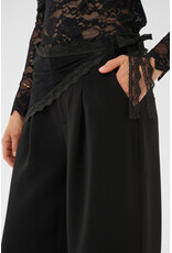 Cream Cream - Bine Lace Belt Pant (Pitch Black)