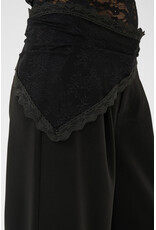 Cream Cream - Bine Lace Belt Pant (Pitch Black)