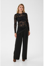 Cream Cream - Bine Lace Belt Pant (Pitch Black)