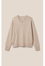 Z Supply Z Supply - Cloud Spun V Neck Sweater (Frosted Pearl)