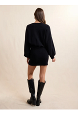 Sadie & Sage Sadie & Sage - On a Stroll Mini Skirt (Black)