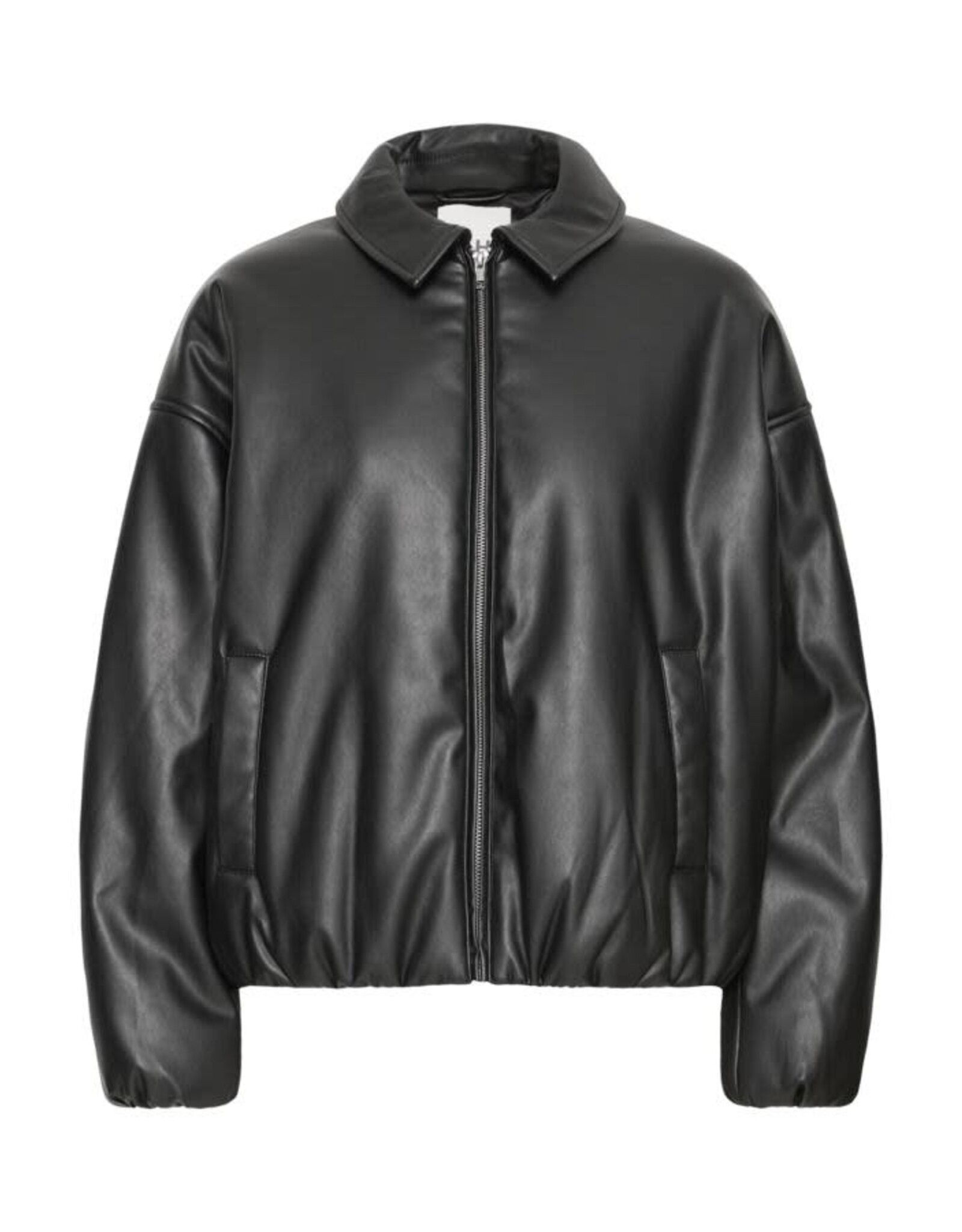 ICHI ICHI - Girana Faux Leather Jacket (Black)