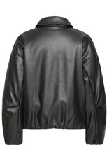 ICHI ICHI - Girana Faux Leather Jacket (Black)