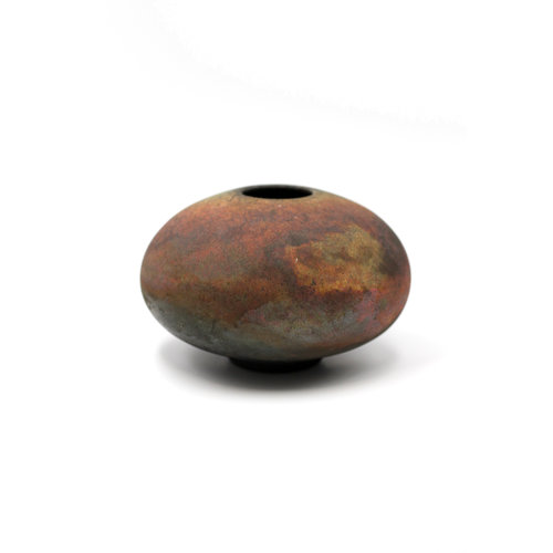 Handmade Ceramic Raku Seed Pot Handmade Ceramic Raku Seed Pot