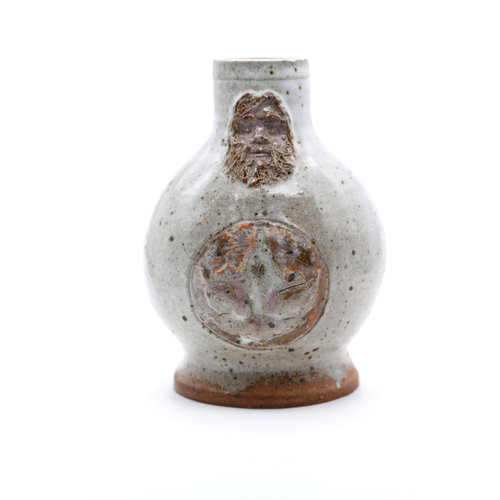 * Stoneware Jug w/ Face * Stoneware Jug w/ Face