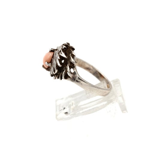 * Sterling & Angel Coral Ring