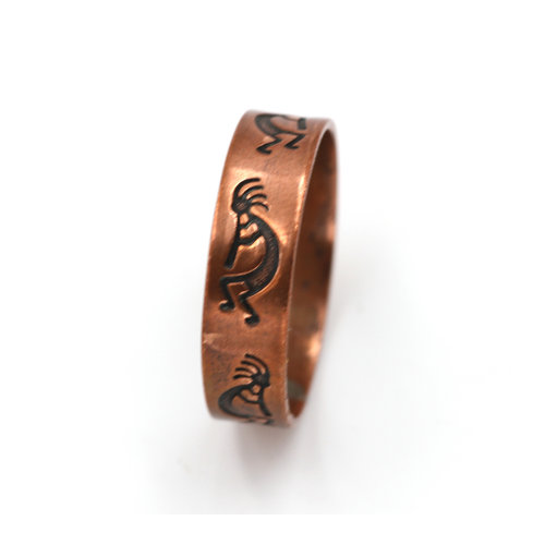 Treasures of Ojai WM Co Copper Kokopelli Ring Treasures of Ojai WM Co Copper Kokopelli Ring