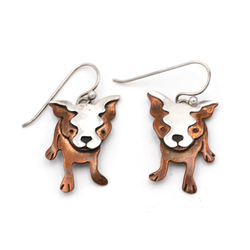 Treasures of Ojai Copper Dog Earrings Treasures of Ojai Copper Dog Earrings