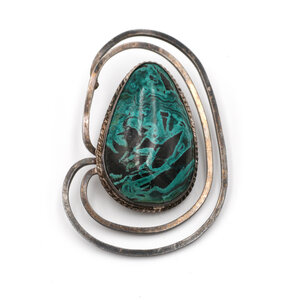 * Sterling Modernist Brooch * Sterling Modernist Brooch