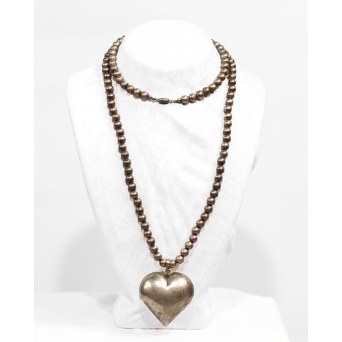 Puff Heart Necklace Puff Heart Necklace