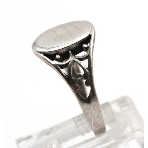 * Sterling Signet Ring