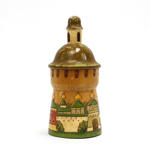 Wooden Folk Trinket Box Wooden Folk Trinket Box