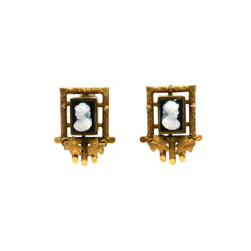 Treasures of Ojai Cameo Earrings Treasures of Ojai Cameo Earrings