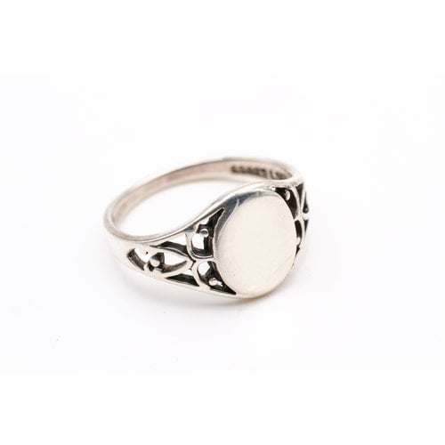 * Sterling Signet Ring