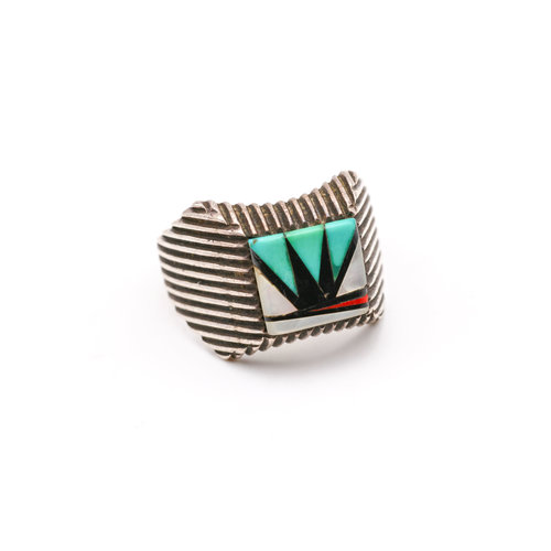 * Zuni Inlay Ring * Zuni Inlay Ring