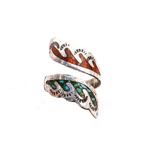 Sterling Inlay Ring Ahasteen Sterling Inlay Ring Ahasteen