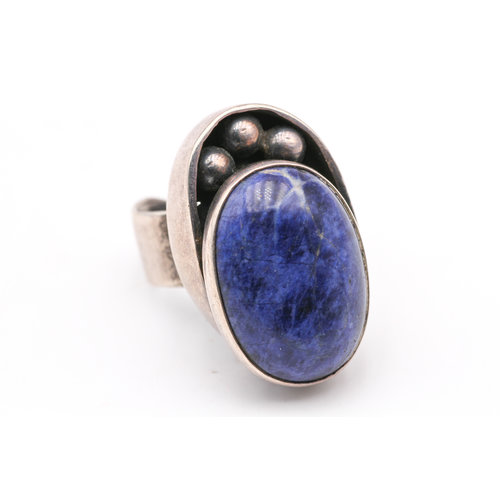 Sterling & Lapis Ring Sterling & Lapis Ring