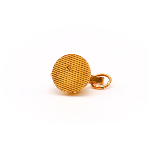 * Sweet Teapot Charm in 18K Yellow Gold