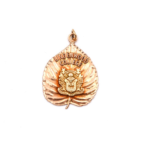 Treasures of Ojai 10K Lindenwood College Pendant Treasures of Ojai 10K Lindenwood College Pendant