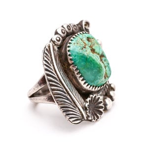 * Sterling & Turquoise Ring